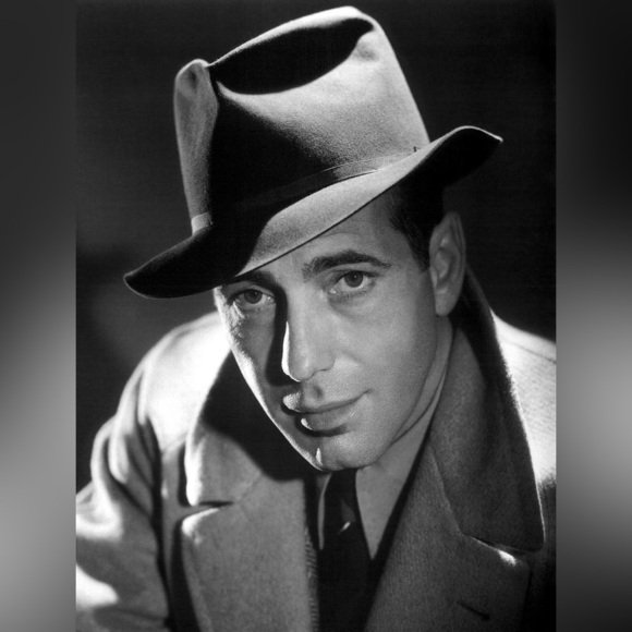 Vintage Wool Herringbone Tweed Fedora Hat Men Women Unisex Large Lined Bogart - Picture 1 of 15